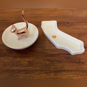 Trinket or Jewelry trays! Cat & California‎ - set of 2